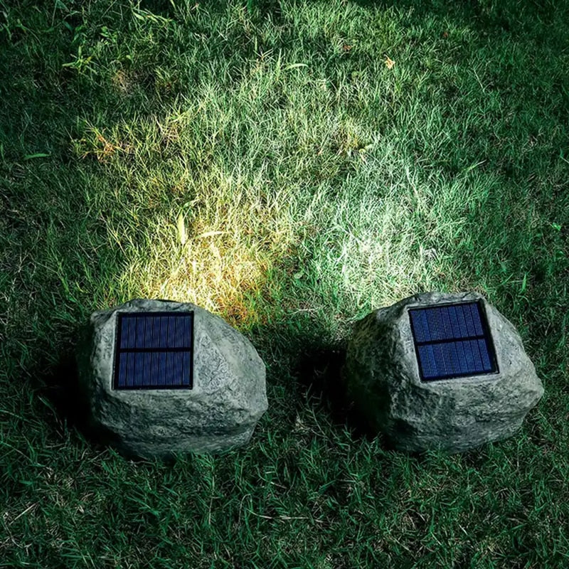Luminária de Led Solar para Jardim À Prova d'água - Urbane Rocks