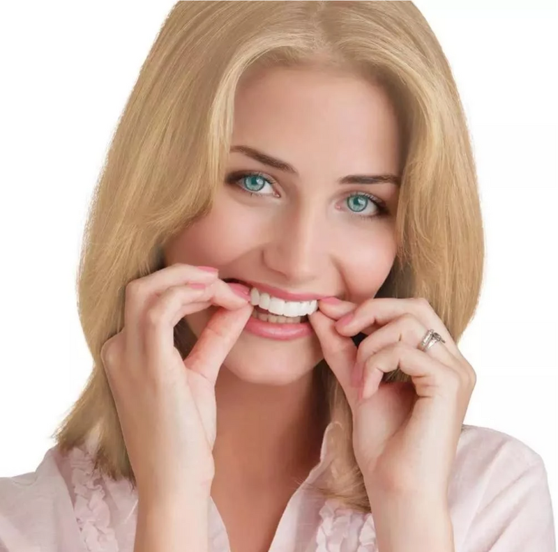 Sorriso Fácil™  - Dentes brancos superior + inferior