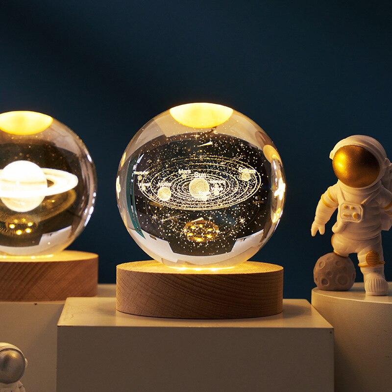 Crystal Light™ - Luminária de Cristal 3D [Frete Grátis]
