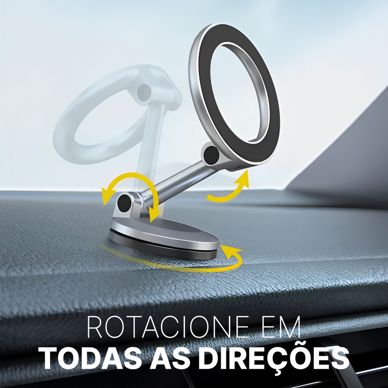 Suporte Automotivo Magnético Smart360 (BRINDE EXCLUSIVO + FRETE GRÁTIS)